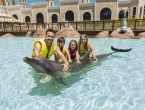 Treffen mit Delfinen